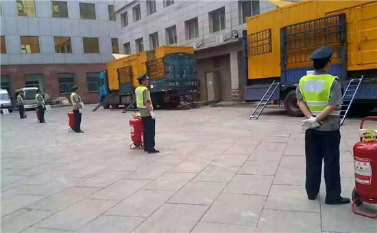 龙楼镇租赁发电机案例